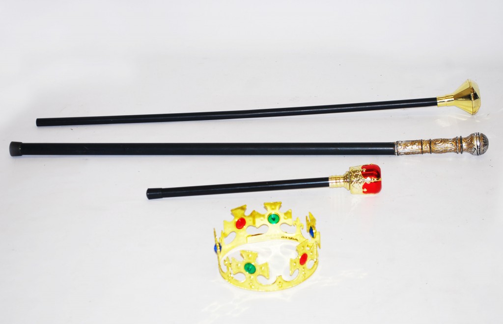 King/Queen (Staff / Scepter) Theme Prop Hire