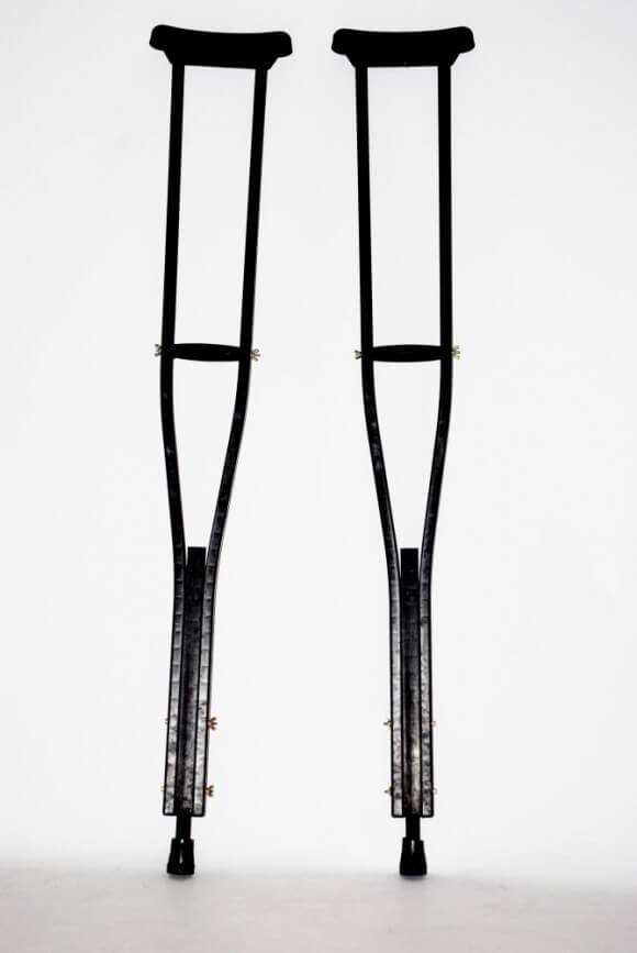 Crutches (Rubber) Theme Prop Hire