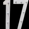 Large Indivdual numbers (with bulbs)