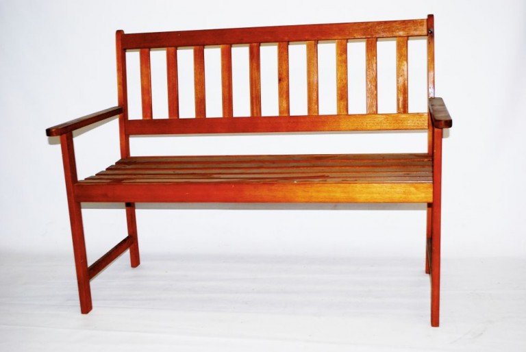 Waiting room bench (wooden) Theme Prop Hire