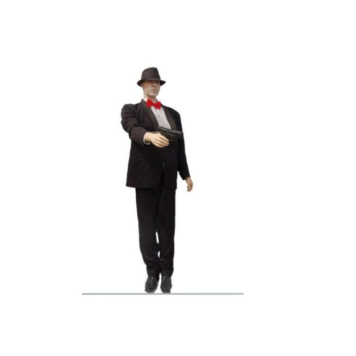 Mannequin in Tuxedo (with Gun)