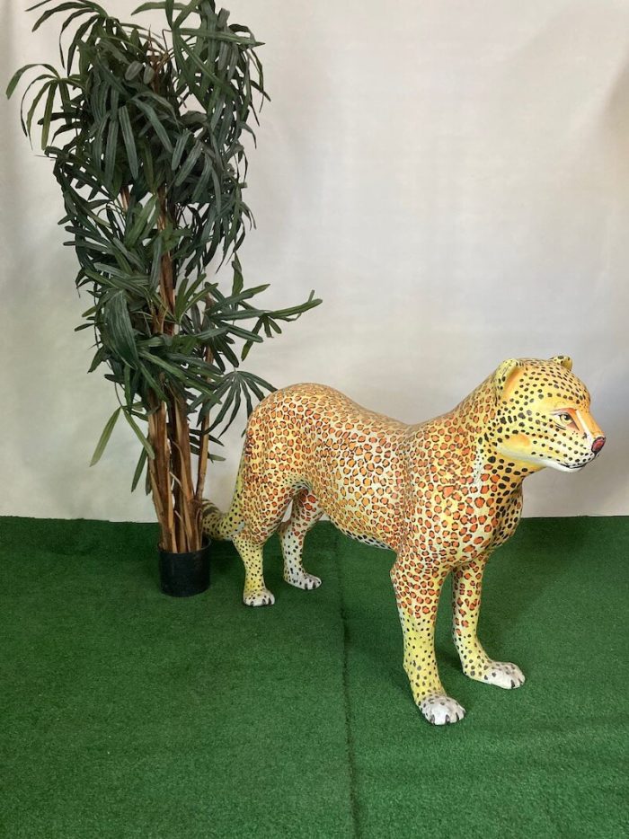 large Leopard Statue