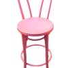 pink barstool